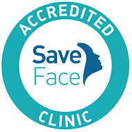 Save Face Accredited Clinic Logo Transparent